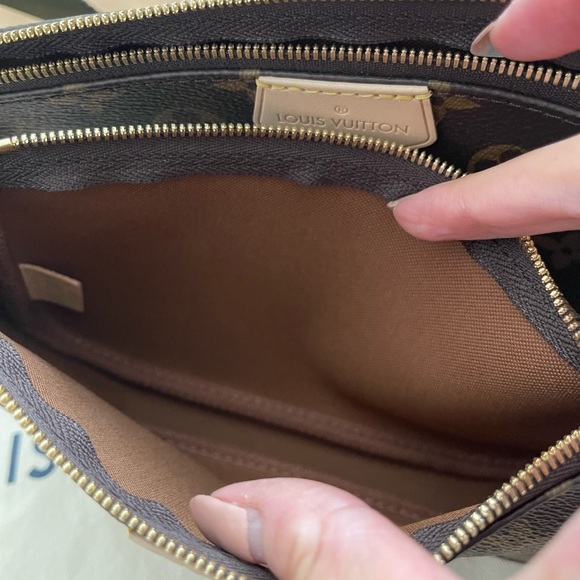 SOLD. Louis Vuitton - Multi Pochette khaki - Picture 6 of 8